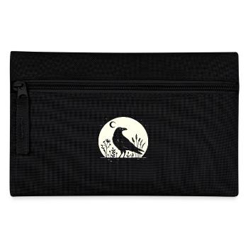 Follow Dreams Face Nightmares Raven - Pencil Case - black - Front