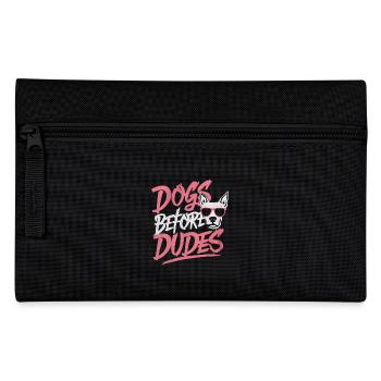 Dogs Before Dudes - Hundemama Style - Federtasche - Schwarz - Vorne