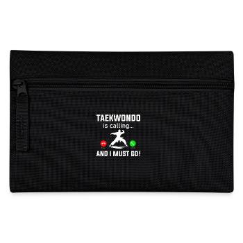 Le taekwondo vous appelle - Trousse - noir - Devant