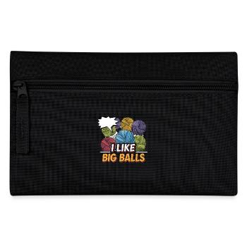 Inspiration amusante pour les fans de tricot - Trousse - noir - Devant