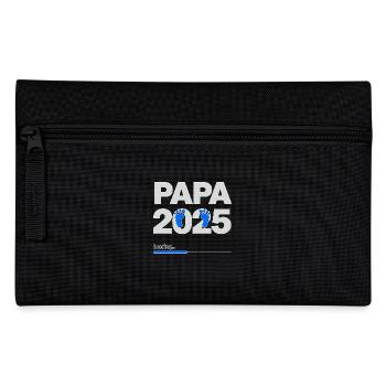Dad 2025 Loading Fathers Gift - Pencil Case - black - Front