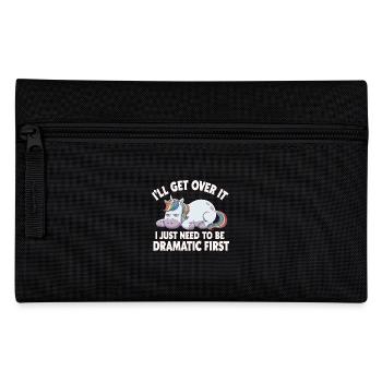 I'll Get Over It I Just Need To Be Dramatic First - Federtasche - Schwarz - Vorne