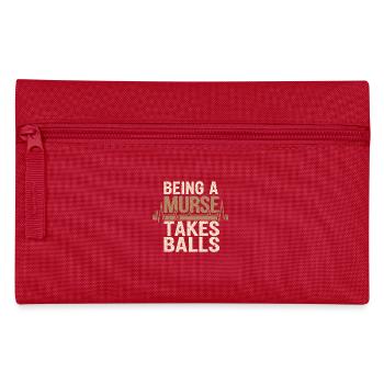 Infirmière cool - Trousse - rouge - Devant