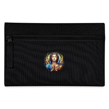 Holly Mary Maria Madonna Mariana Virgin Mary Holy - Pencil Case - black - Front
