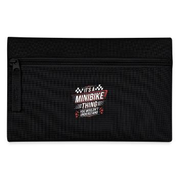 Petits vélos, grand plaisir - Trousse - noir - Devant