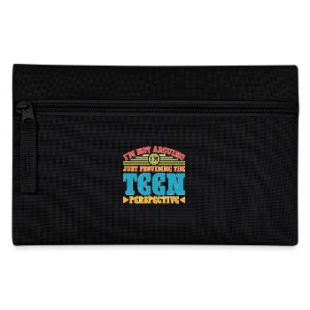 I'm Just Providing The Teen Perspective 2 - Federtasche - Schwarz - Vorne