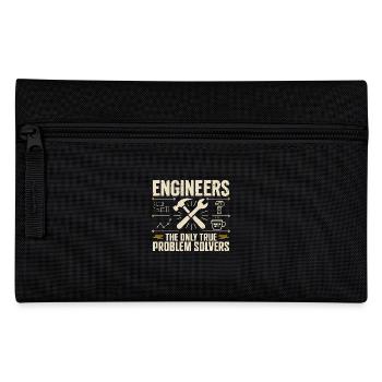 Engineers The True Problem Solvers für einen - Federtasche - Schwarz - Vorne