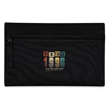 1996 Vintage 1996 born in 1996 Birthday. Year 2 - Pencil Case - black - Front