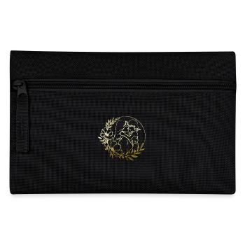 maman t’aime maman Fleurs Femmes Saint Valentin - Trousse - noir - Devant