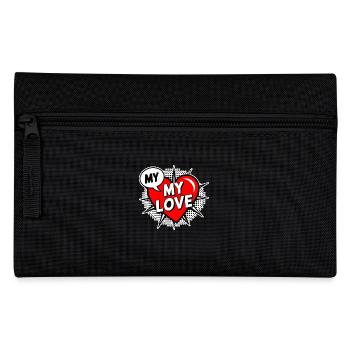 MY LOVE 2025 T-shirt gift for her - Trousse - noir - Devant