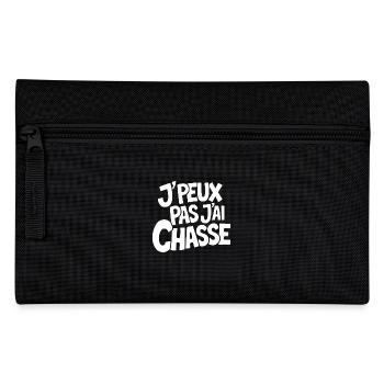 J'peux pas j'ai chasse - Trousse - noir - Devant
