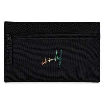 Flute Heartbeat Flute - Pencil Case - black - Front