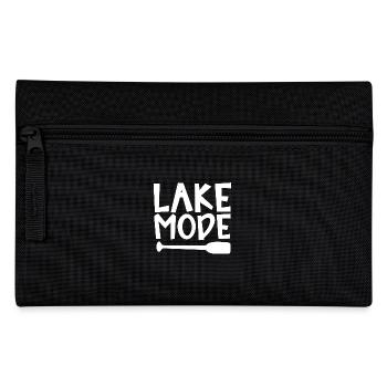 Lake Mode Abenteuer Paddel Enthusiast Design - Federtasche - Schwarz - Vorne