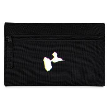 Carte de la guadeloupe - cadeau souvenir 971 gwada - Trousse - noir - Devant