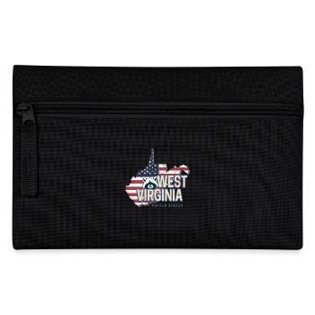 Virginie-Occidentale États-Unis États-Unis Souvenir - Trousse - noir - Devant