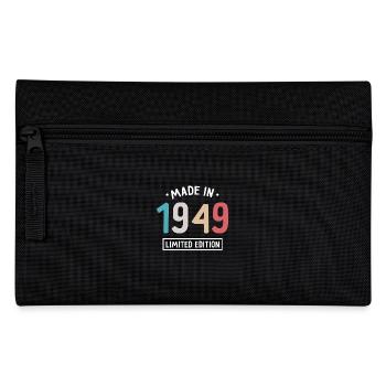 Made in 1949 - Limited Edition - Year of birth - Pencil Case - black - Front