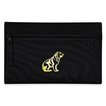 Kangal Hund Silhouette - Federtasche - Schwarz - Vorne