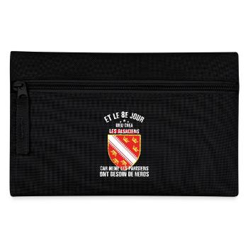 le 8e jour les alsaciens - Trousse - noir - Devant