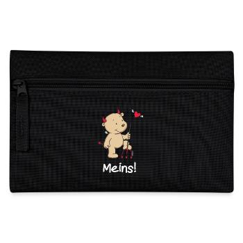 Engel_Teufel Meins - Federtasche - Schwarz - Vorne