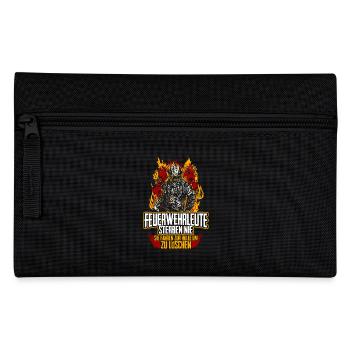 Feuerwehr Hölle Feuerwehrmann - Federtasche - Schwarz - Vorne