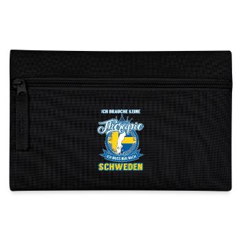 Therapie Schweden - Federtasche - Schwarz - Vorne