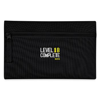19th birthday Level 18 Complete Next born 2000 - Pencil Case - black - Front
