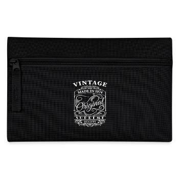 Vintage fabriqué en 1974 Original - Trousse - noir - Devant