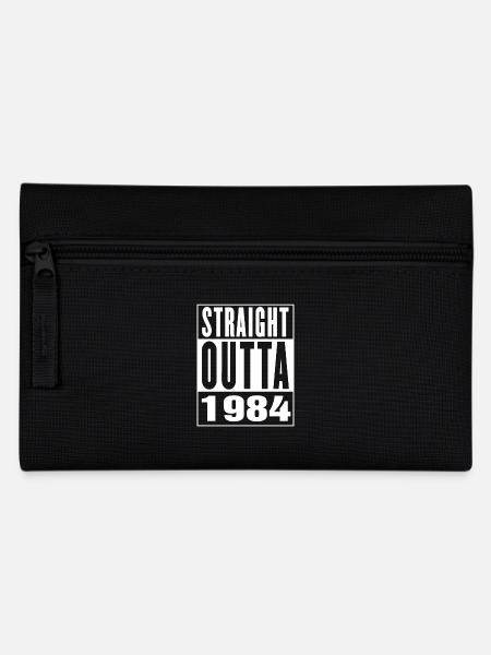 Straight Outa 1984 - Pencil Case - black