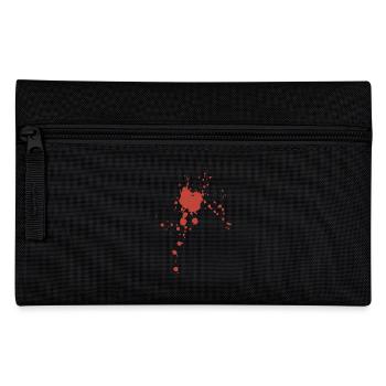 Blut Spritzer - Federtasche - Schwarz - Vorne