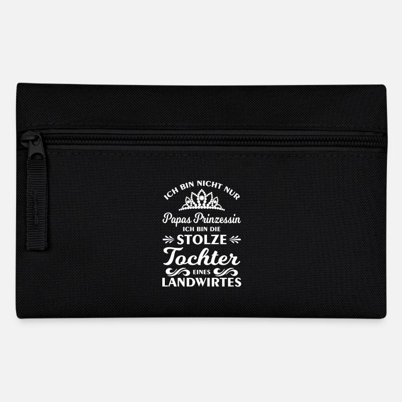 Tochter eines Landwirtes - Federtasche - Schwarz