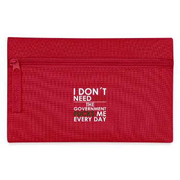 Je ne suis pas besoin de sexe gouvernement baise moi-élection fédérale - Trousse - rouge - Devant