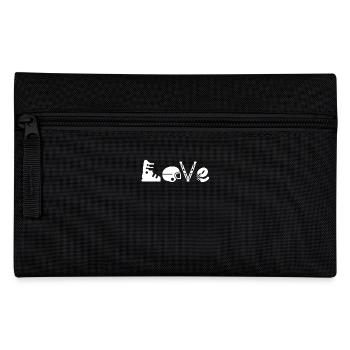 Love Wintersport - Federtasche - Schwarz - Vorne