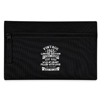 Vintaged 1965 Living Legend Built To Last - Pencil Case - black - Front