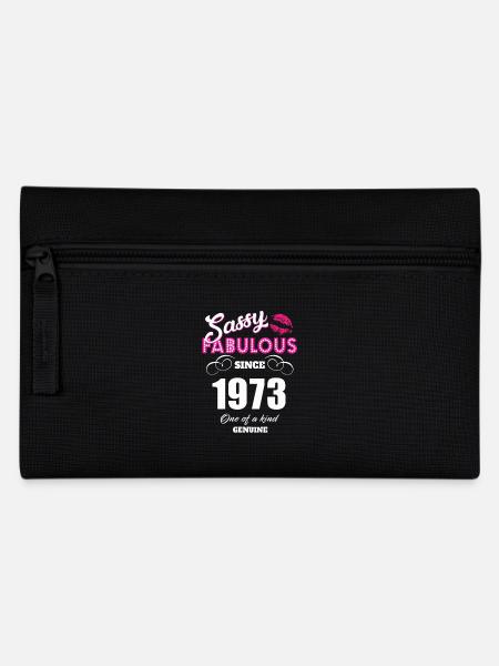 Sassy Fabulous Since 1973 - Pencil Case - black