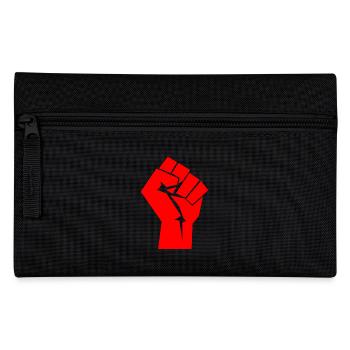 Faust in rot - Federtasche - Schwarz - Vorne