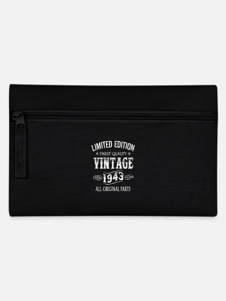 Limited Edition Made In 1943 Vintage Original - Pencil Case - black