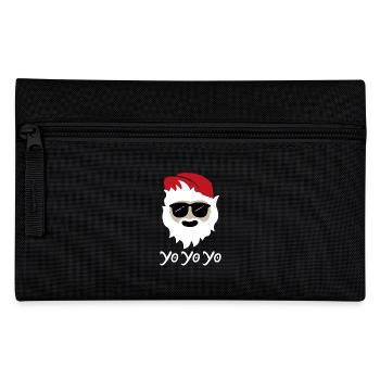 Santa YoYoYo Xmas Dude - Pencil Case - black - Front