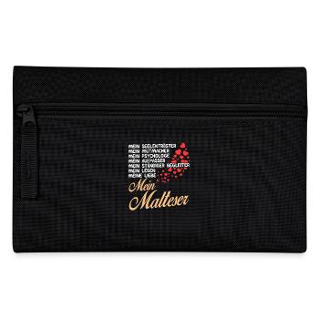 Malteser - Mein - Federtasche - Schwarz - Vorne
