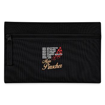 Pinscher - Mein - Federtasche - Schwarz - Vorne