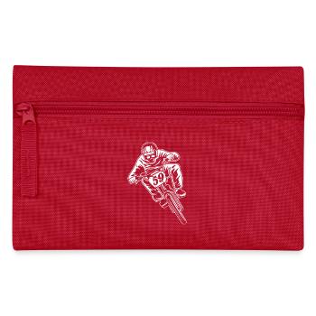 BMX Bike / Bike 02_wei ß - Pencil Case - red - Front