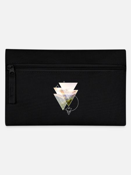 Geoberge - Federtasche - Schwarz