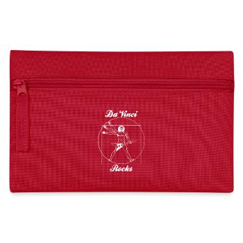 rock n roll leonard de vinci - Trousse - rouge - Devant