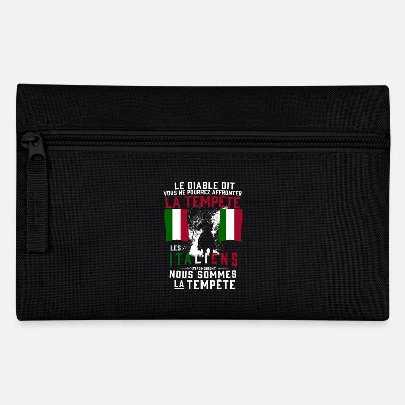 Tempête Italiens - Trousse - noir