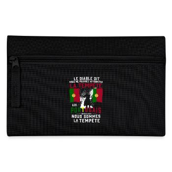 Tempête Portugais - Trousse - noir - Devant