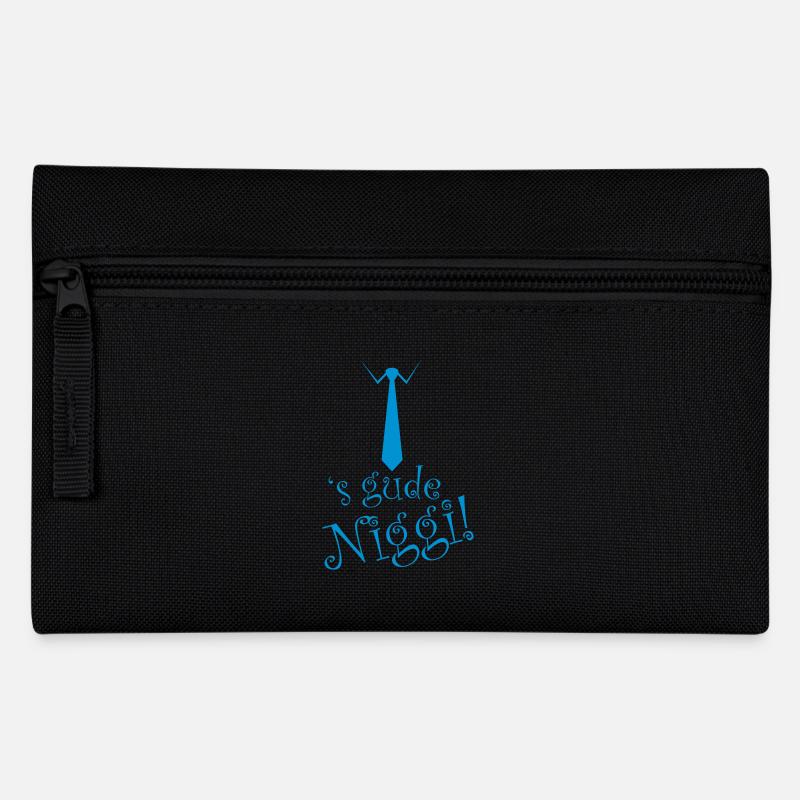s gude Niggi! - Pencil Case - black
