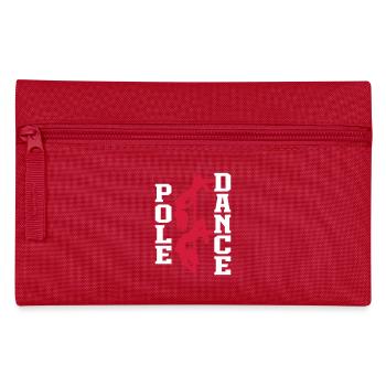 Pole Dance - Federtasche - Rot - Vorne