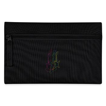 Electric Guitars Guitarist Music Instrument String - Pencil Case - black - Front