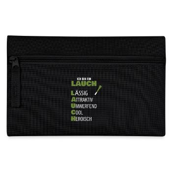 leek - Pencil Case - black - Front