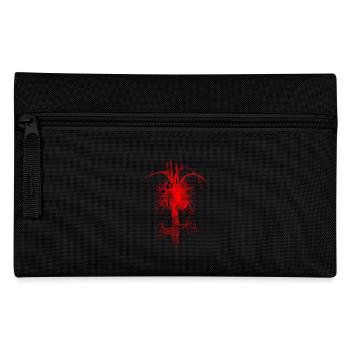 Blutkreislauf inside out - Federtasche - Schwarz - Vorne