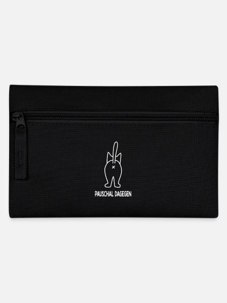 Pauschal dagegen - Federtasche - Schwarz